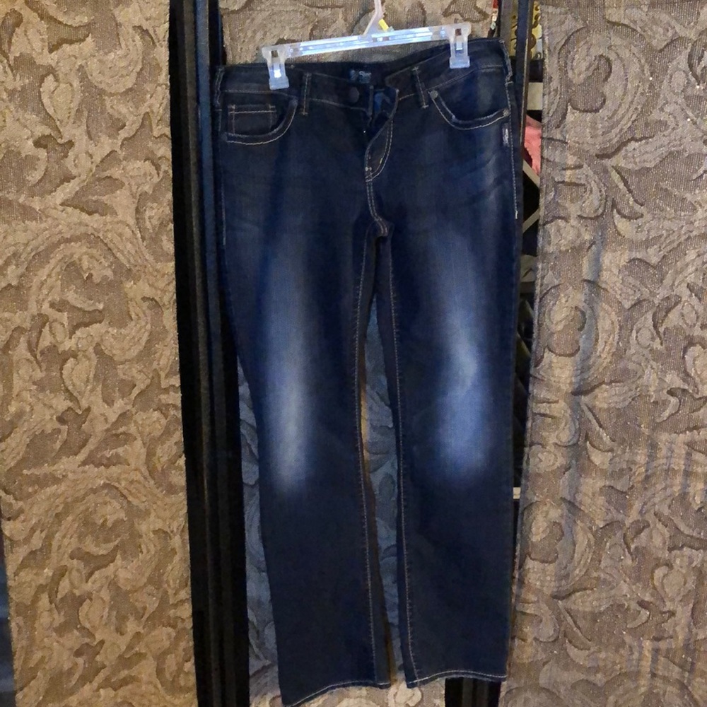 Silver jeans